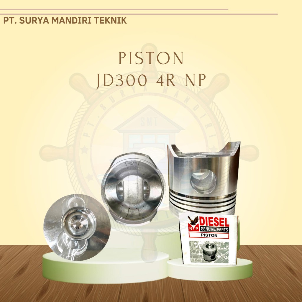 JD300 PISTON 4R SEHER NP / PISTON ONLY