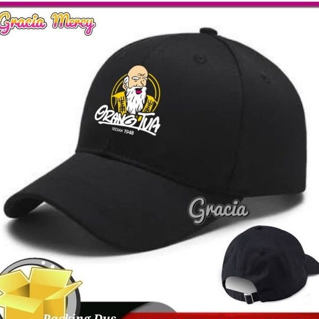 TOPI BASEBALL DISTRO CAP ORANG TUA MODEL TERBARU KEKINIAN LOGO BORDIR cod