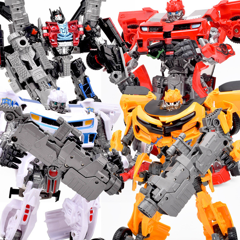 Transformers Optimus Prime Toy Model Car Robot Bumblebee Dinosaur Galvatron Action Figure Alloy Genu