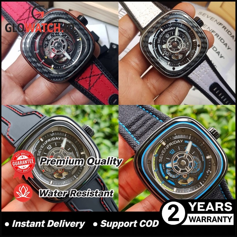 [Promo] Jam Tangan Pria Seven Friday / SF P-Series P1B/01 P2/02 P3B/06 P3C/02 P3C07 P3C04 P3C03 P1C/