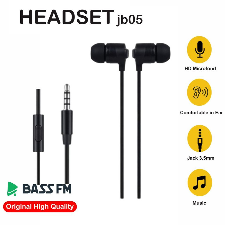 Headset Bass Stereo Terbaru JBL JB-05 Original