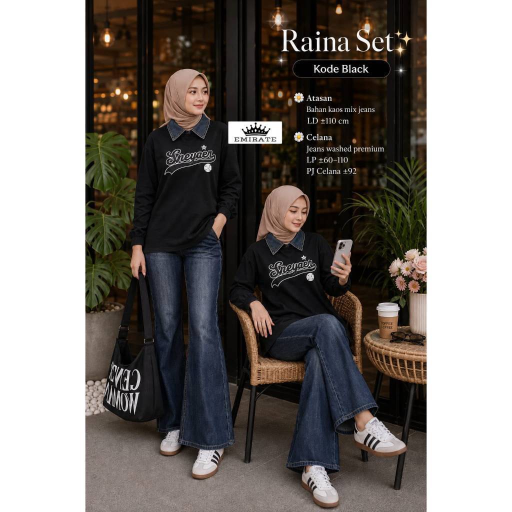 1406    RAINA SET  FASHION  by EMiRaTe