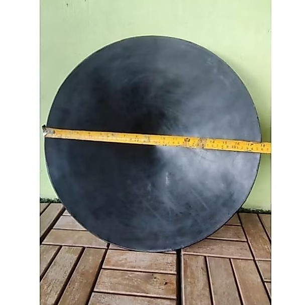 Latopia_ Dulang Emas 45 Cm Fiber Alat Dulang Emas-Dulangan Emas Tradisional