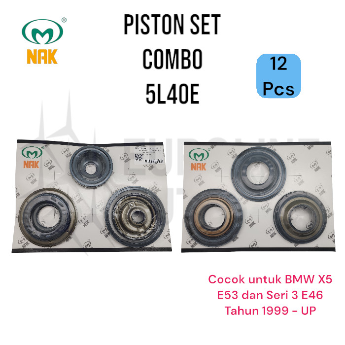NAK Piston Kit Transmisi Matic 5L40E BMW X5-E53/ E46 5 Speeds