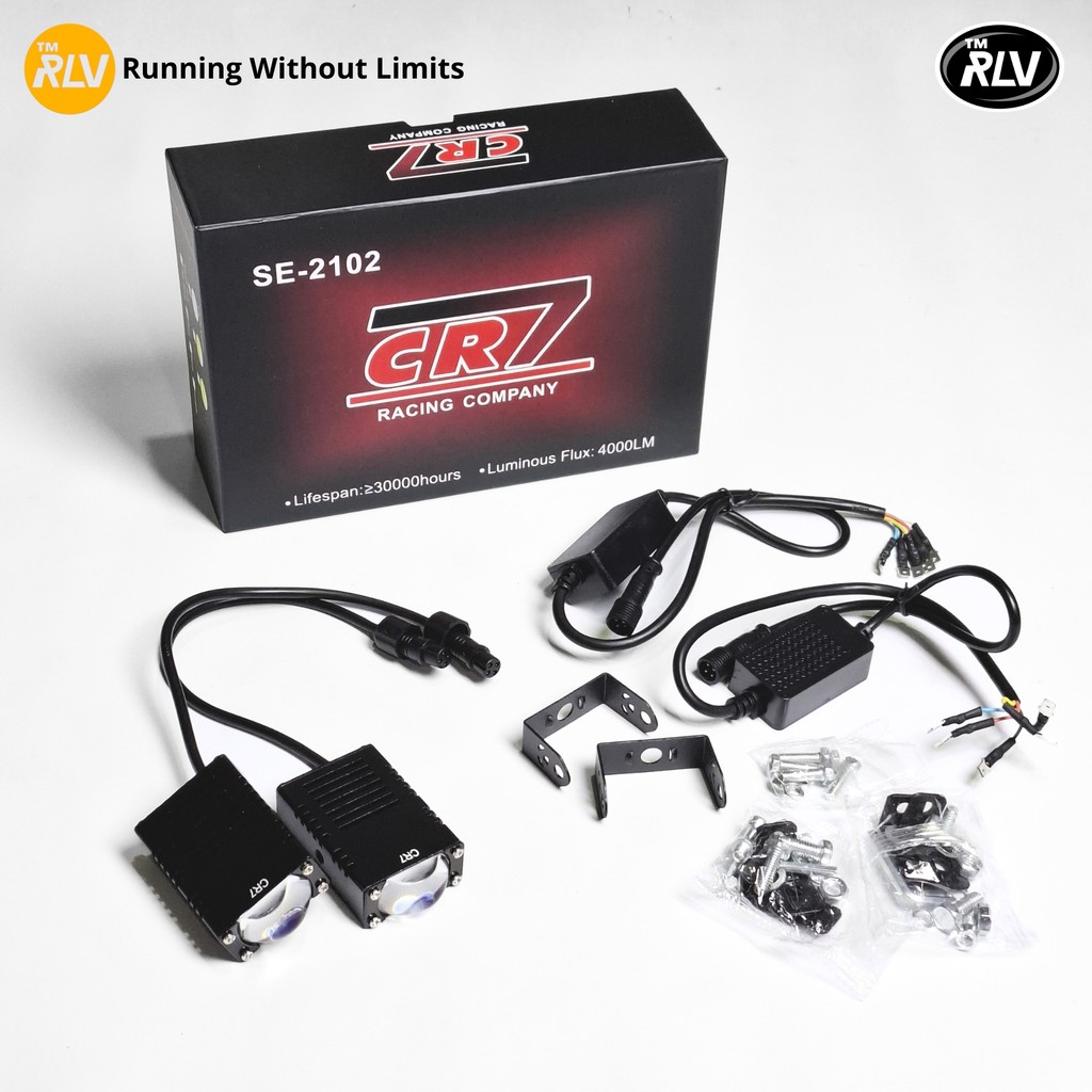 Lampu Tembak LED CR7 SE 2102 Lampu Kabut Motor Mobil Touring