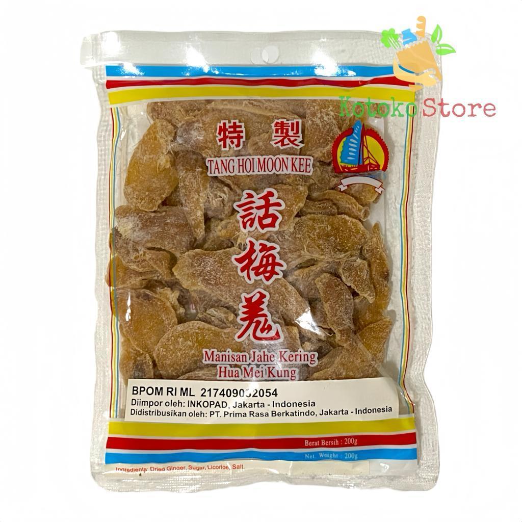 Preserved Ginger Tang Hoi Moon Kee / Manisan Jahe Kering TTS 200gr
