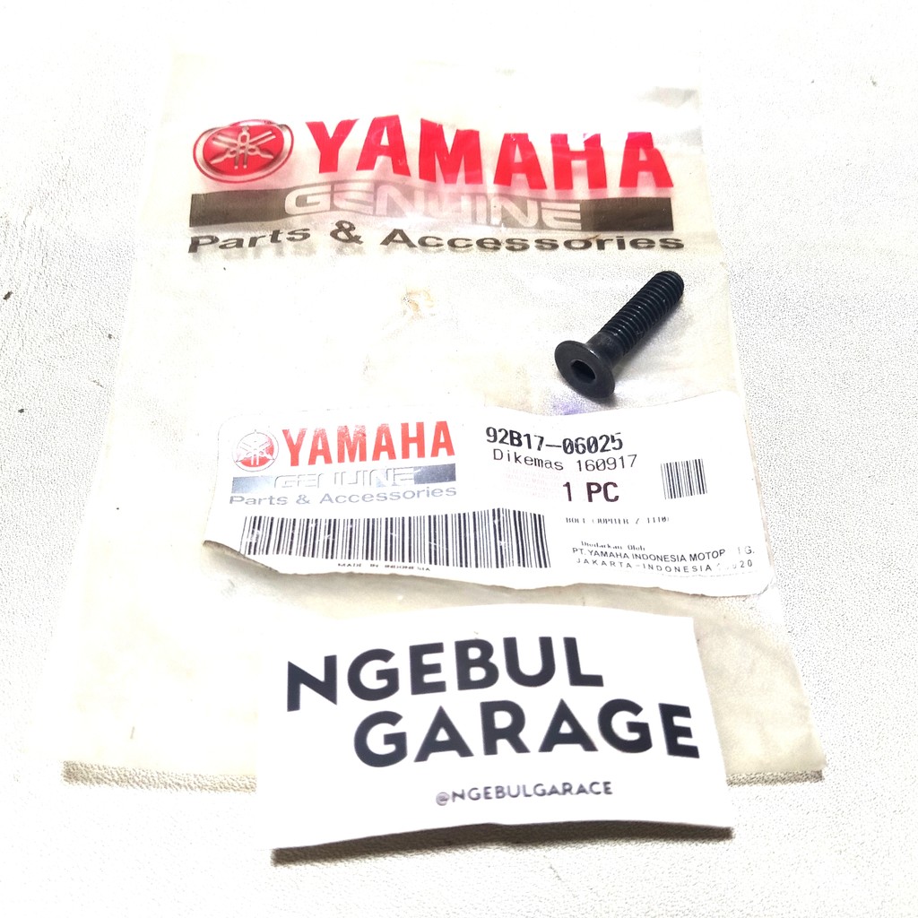 Bolt Baut Bintang Drum Operan Gear Perseneling JUPITER Z BURHAN VEGA R NEW YAMAHA ORI 92B17 06025