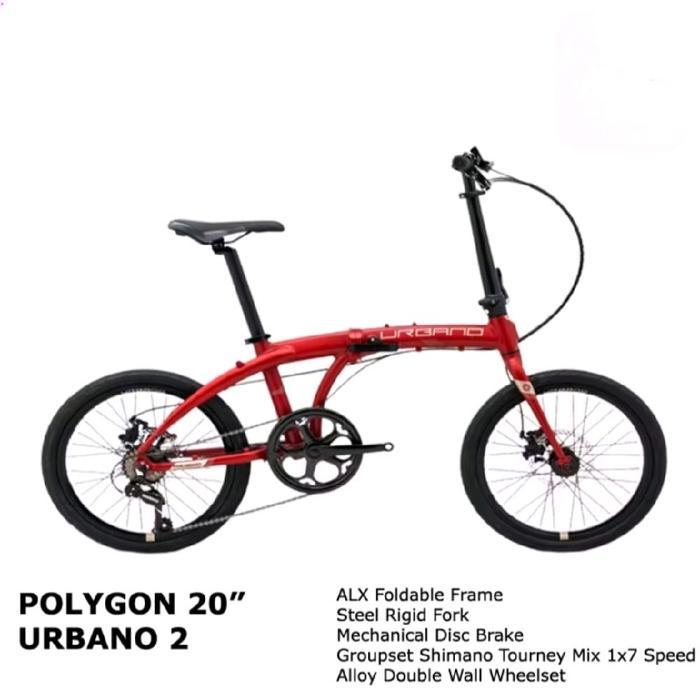 Sepeda Lipat Polygon 20 inch Urbano 2