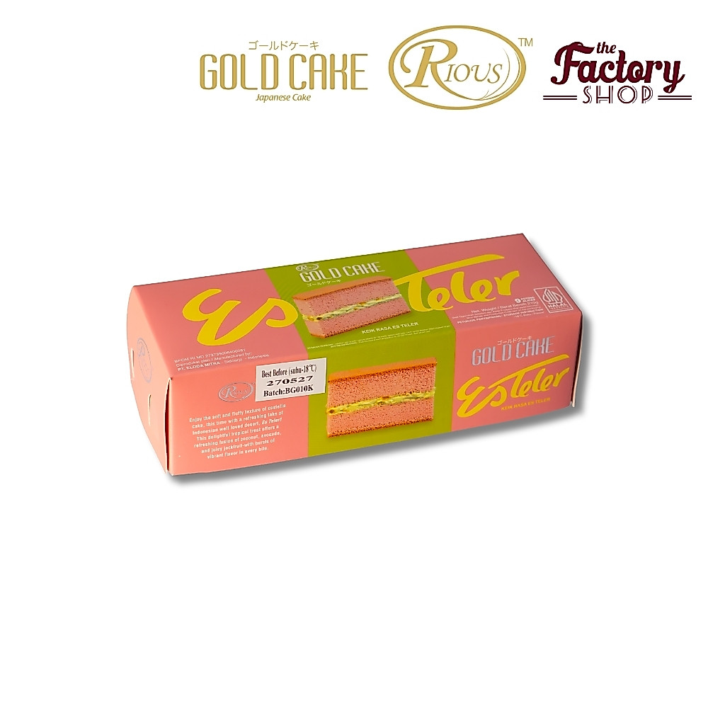 RIOUS GOLD CAKE ES TELER MINI 200GR