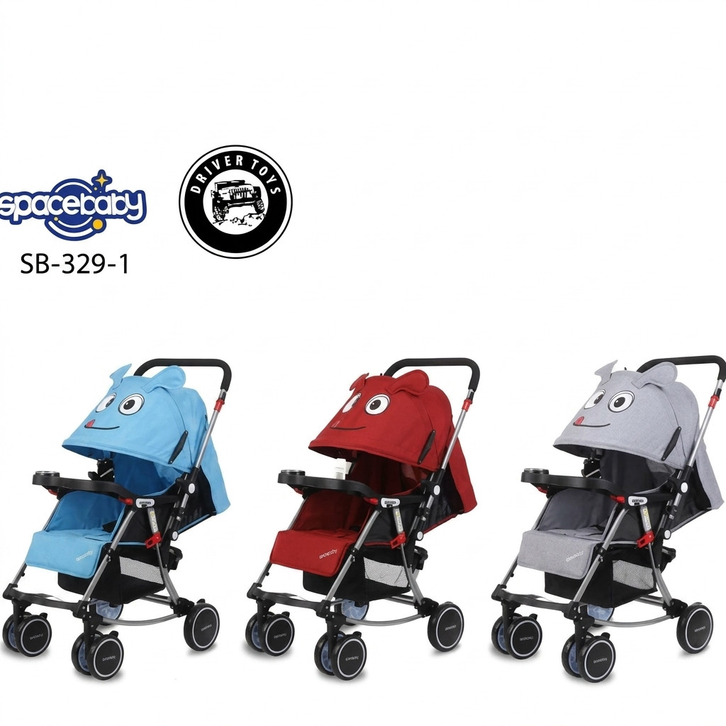 Stroller Bayi - Space Baby Stroller Reversible | Mudah Dilipat SB 329-1 | SB-330-1 | SB-315