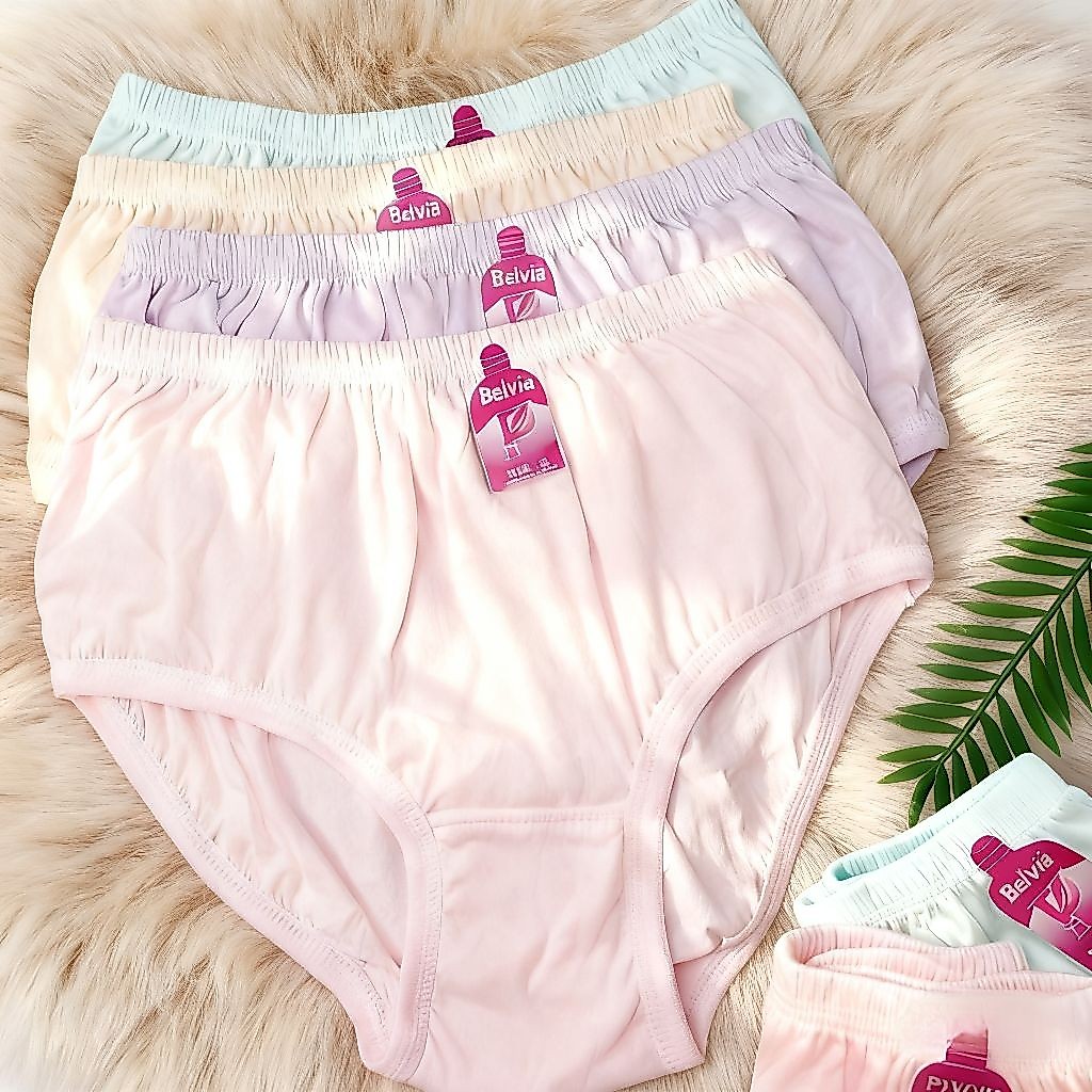12pcs Celana Dalam Cawet Wanita Dewasa Remaja Lusinan Murah Grosir { B16 }