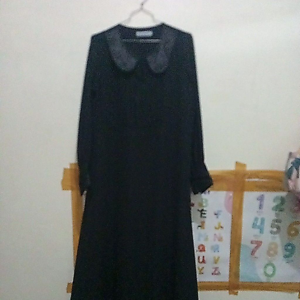 gamis rh hitam xs