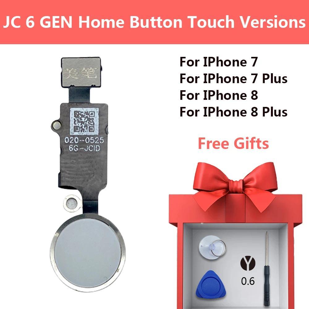 JC 6th 3D Home Button Flex For IPhone 7 8 Plus Universal Back Return Function Solution Without Tou I