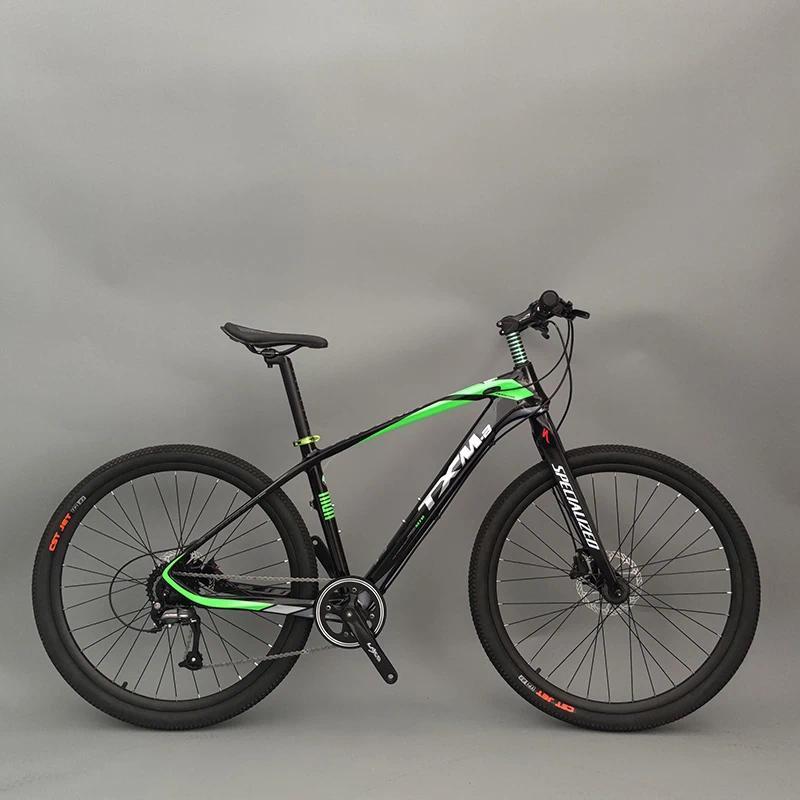 27.5 Inch 9 Speed Road Bike Carbon Fiber Frame Carbon Fiber Fork Oil Brake Mountain Bike