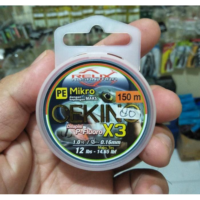 Pe Ceking 1.0 150m 200m - Senar Pancing Relix Nusantara - Tali Pancing - PE 1.0 150M