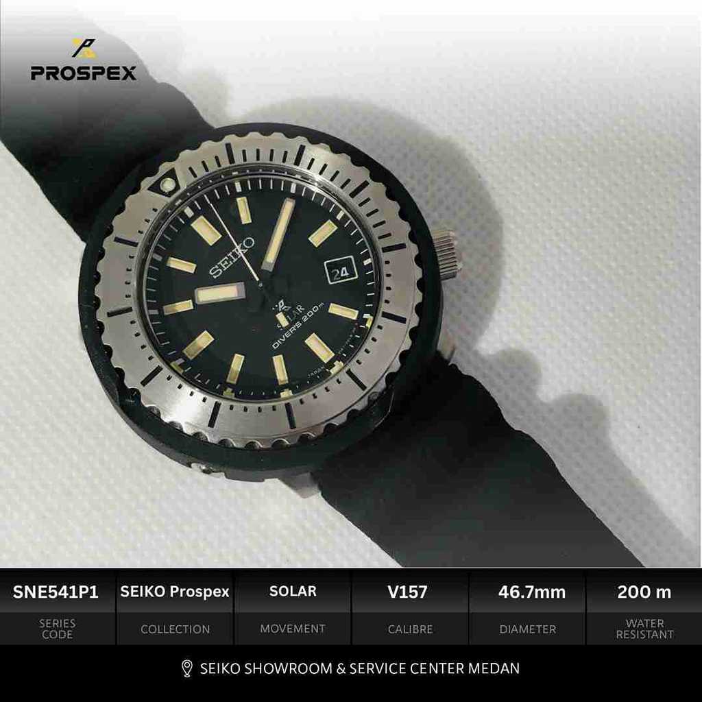 Seiko Showroom Medan - Seiko Prospex SNE541P1 Tuna Street Solar