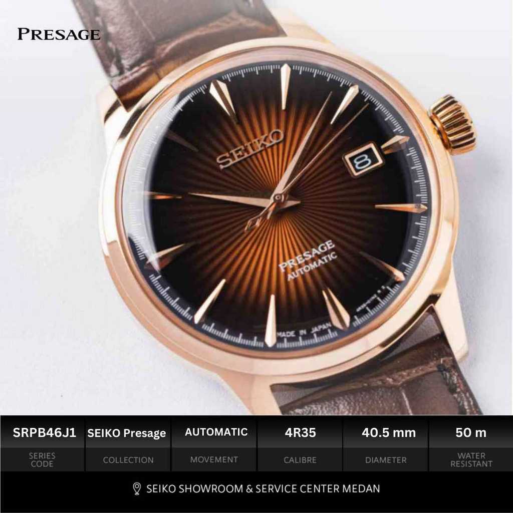 SEIKO Showroom Medan - Seiko Presage SRPB46J1 Cocktail