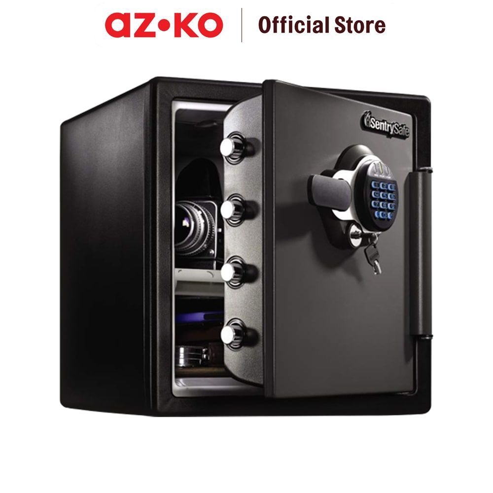 AZKO Sentry Safe 41.5x49.1x45.3 cm Brankas Tahan Api Sfw123gtc Brangkas Safety Box Tempat Barang Ber