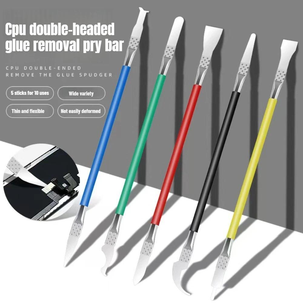 5Pcs Alat Penghilang Lem IC CPU Alat Perbaikan Ponsel Pisau Tipis Perbaikan Chip C Alat Perbaikan Ta