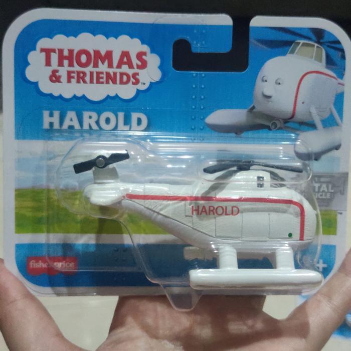 Diecast Thomas and Friends Adventures metal mainan kereta api - harold