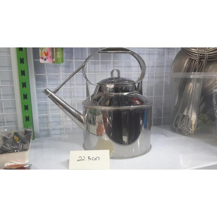 teko ceret angkringan klasik stainless steel 4 liter