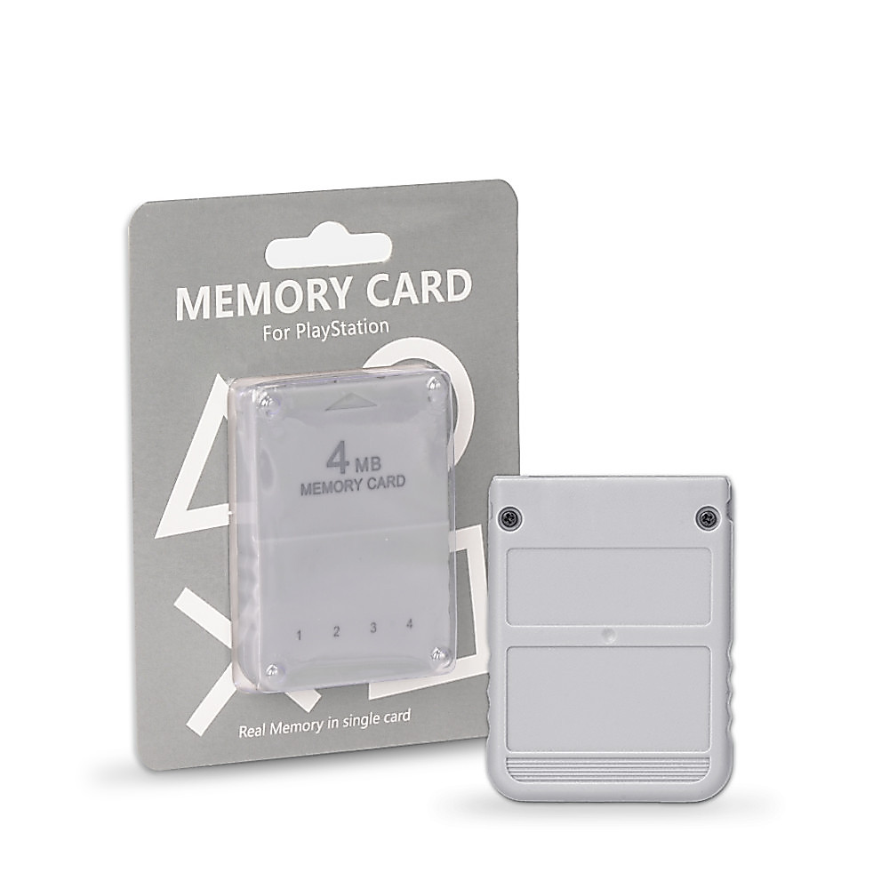 BlueRetro 1PC/2PC 4M Memory Card For PS1 Save Game Card For PlayStation1 PS One Game Consoles Data