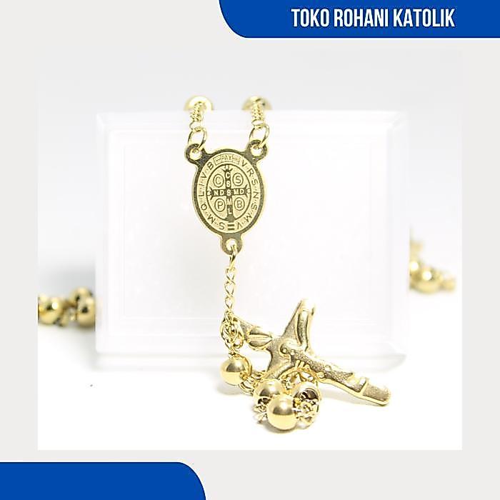 KALUNG ROSARIO MONEL / KALUNG ROSARIO EMAS SILVER / KALUNG ROSARIO STAINLESS STEEL / KALUNG ROSARIO