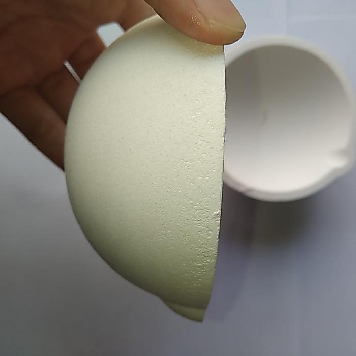 NEW KOWI PUTIH PLATINA 500gr 8,5cm / KOI PUTIH PLATINA / CERAMIC BOWL LEBUR EMAS / MANGKOK LEBUR