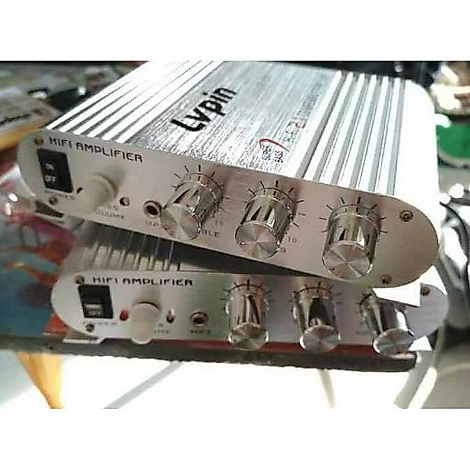 Amplifier 2.1 Hifi Full Alumunium Chip Amp