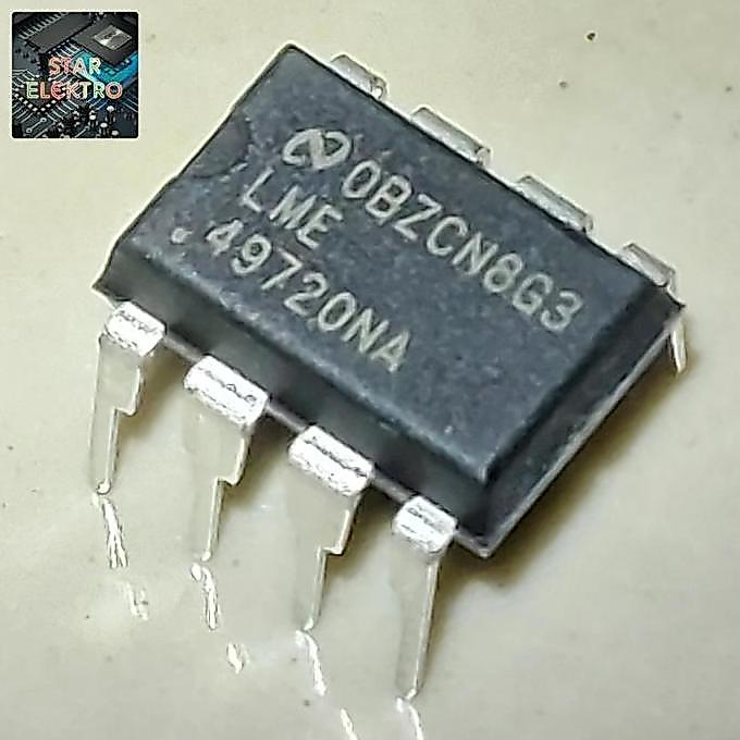 LME 49720NA DIP-8 TANCAP LME49720NA LME49720 IC DUAL OPAMP 49720 55MHZ AUDIO SE27