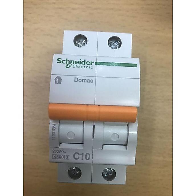 BEBAS ONGKIR - MCB Schneider 2phase 6A /MCB 2P 6A / MCB schneider domae 2P 6A