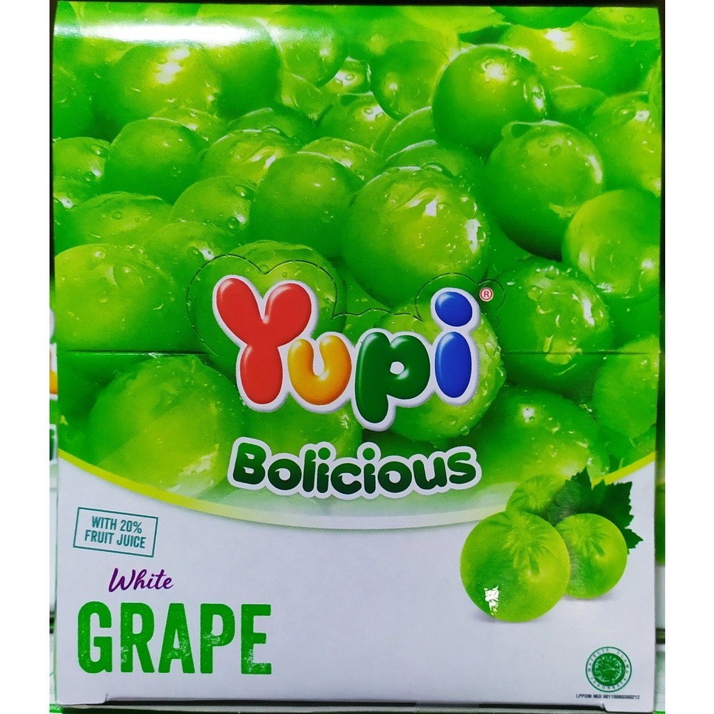 

Yupi White Grape ( isi 24 pcs @5gr )