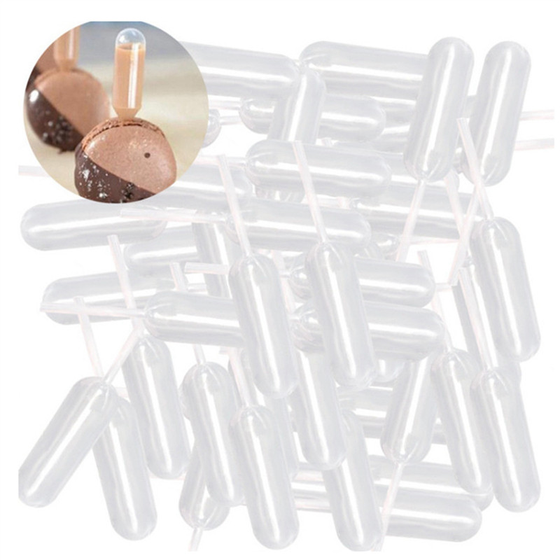 

400Pcs 4Ml Plastic Disposable Squeeze Transfer Oils Pipettes Dropper Cream Perfusion Diy Cupcake Pipettes