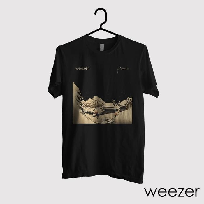 (COD) Kaos Weezer - Pinkerton - Hitam, S