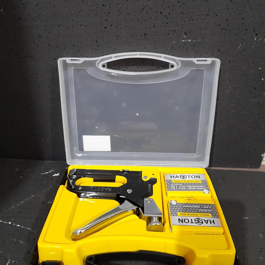 

Staples Gun Tacker Prohex 3 in 1 Hasston Staple Jok Set Tembak Hekter 3 Way Sofa Jok