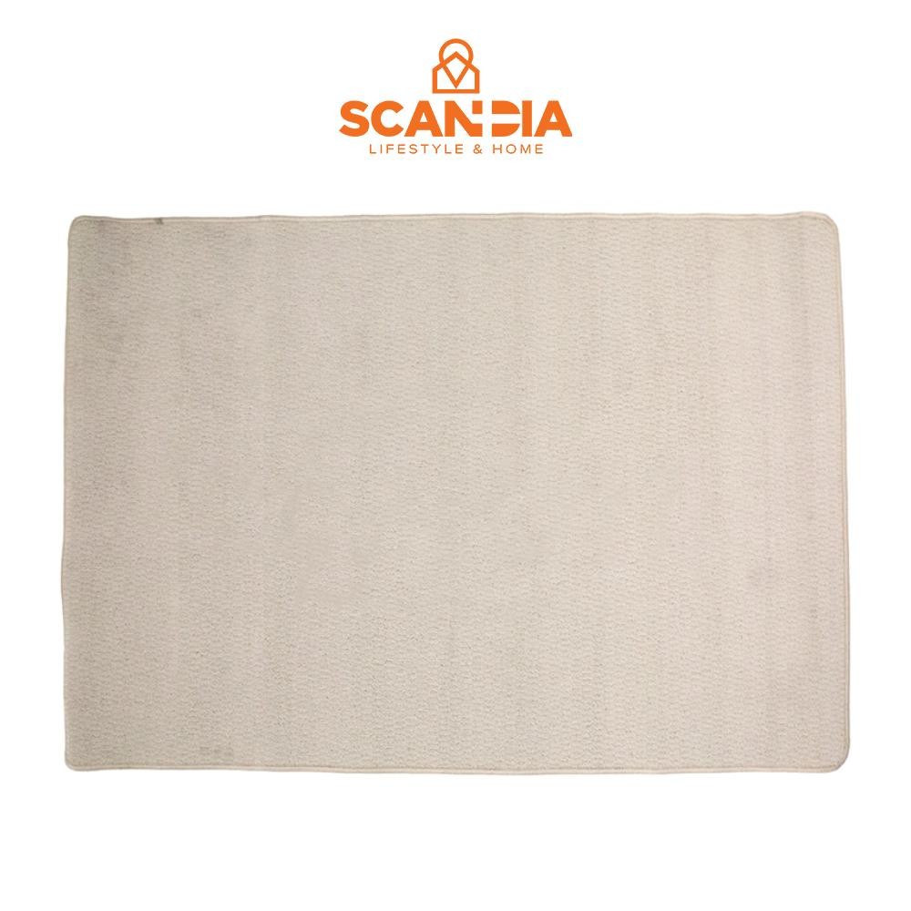 SCANDIA Irish Rug Artholic 100x150Cm Light Brown - Modern Karpet Kecil Nyaman Ruang Tamu Permadani M