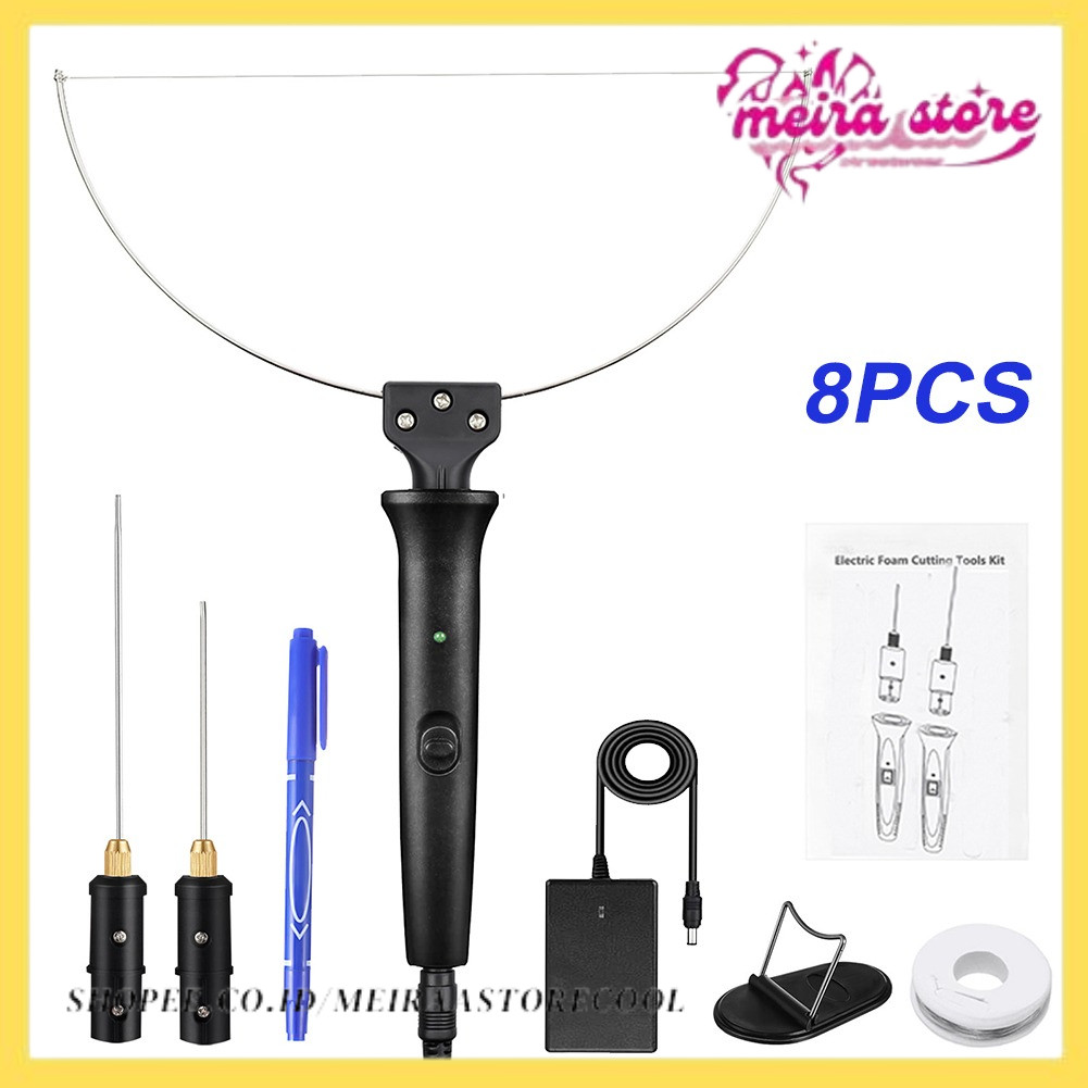 

Electric Foam Cutter Kit Hot Wire Cutter 0-300℃ Temperature Adjustable Foam Cutting Pen Styrofoam Cutting Tool With 3 Tips