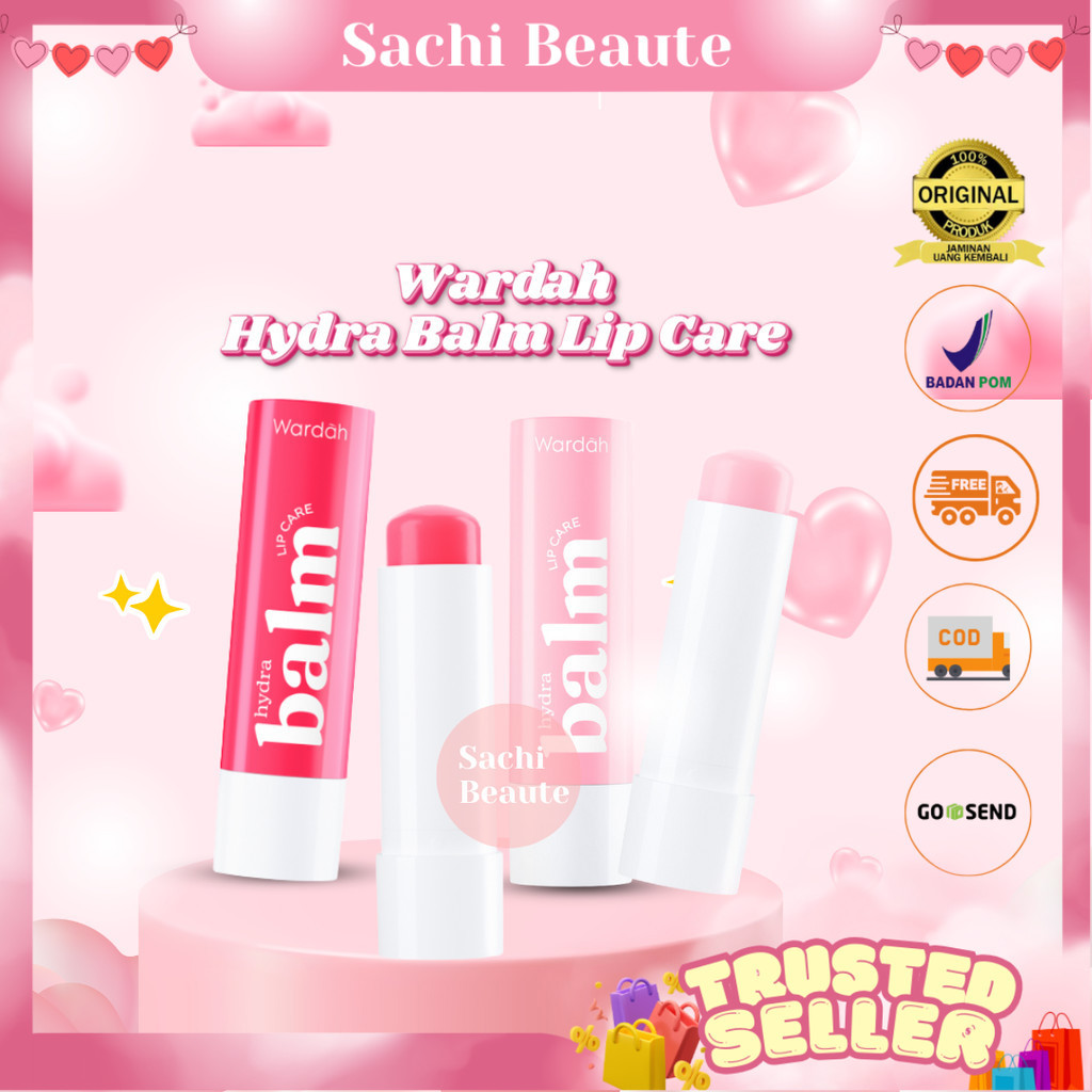 Wardah Hydrabalm Lip Care / Wardah hydra balm lip care / Wardah Lip Balm / Wardah hydrabalm lip balm