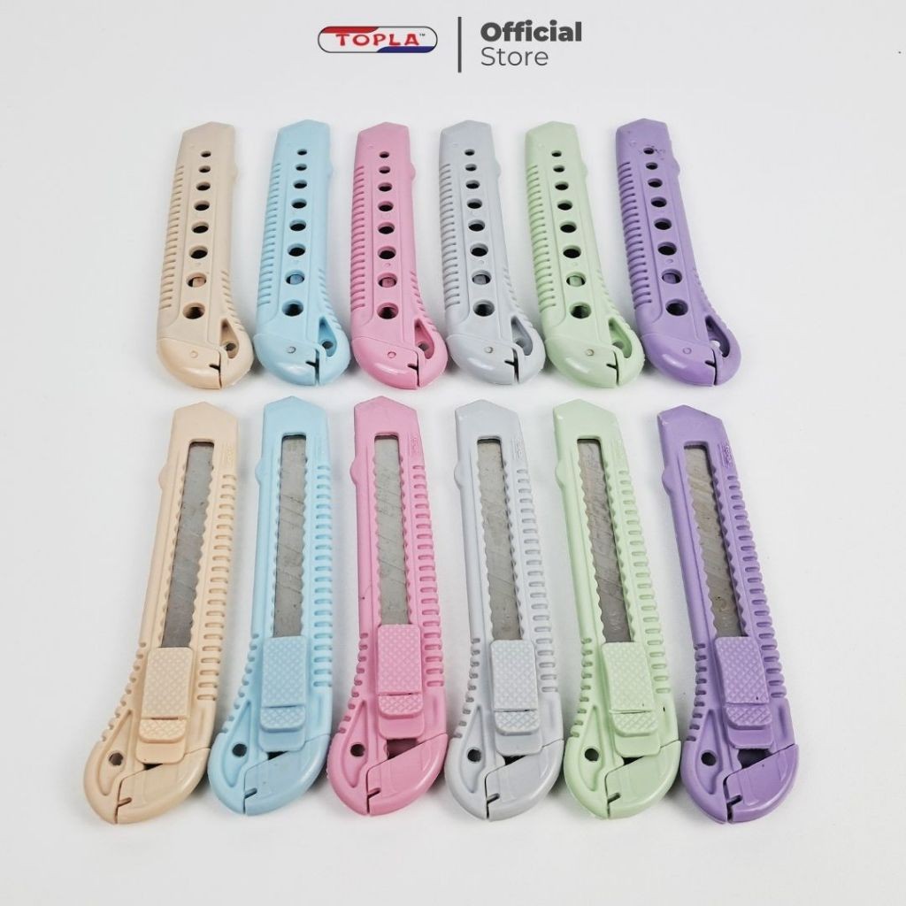 

Cutter Lucu Warna Pastel TOPLA CUT509 – Pisau Cutter Mini Estetik Runcing untuk Sekolah & Kerja