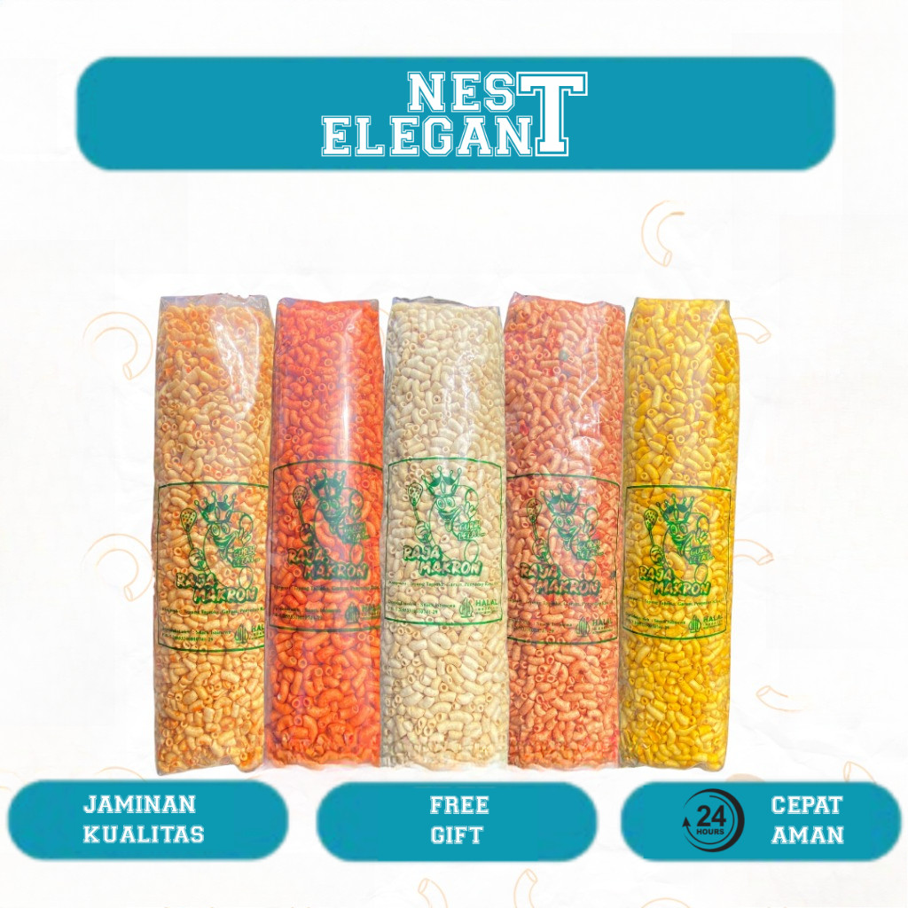 

1 BAL MAKARONI KRESS BANTAT 4 VARIAN RASA 1KG