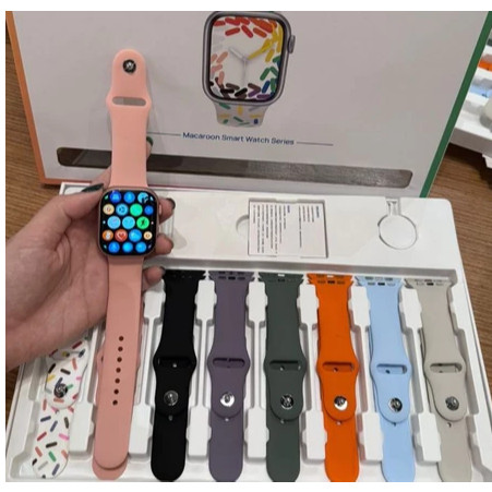 

Pro 9 SmartWatch Paket 8 Tali Seri 9 Jam Smartwatch Pria Wanita Bisa Buat Olahraga Kesehatan