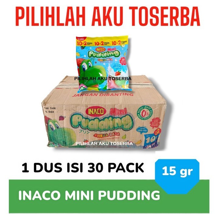 

INACO Mini PUDDING isi 10 cups - ( HARGA 1 DUS )