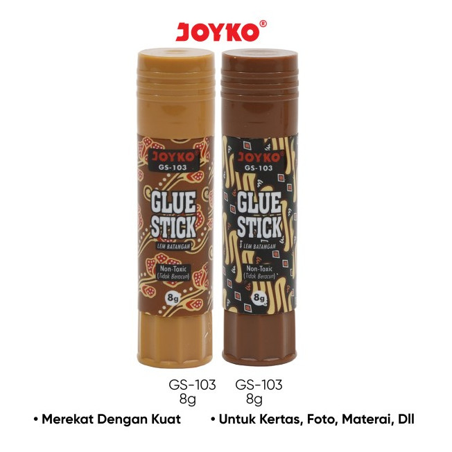 

BPP Glue Stick / Lem Batang Joyko Gs-103 / 8Gr