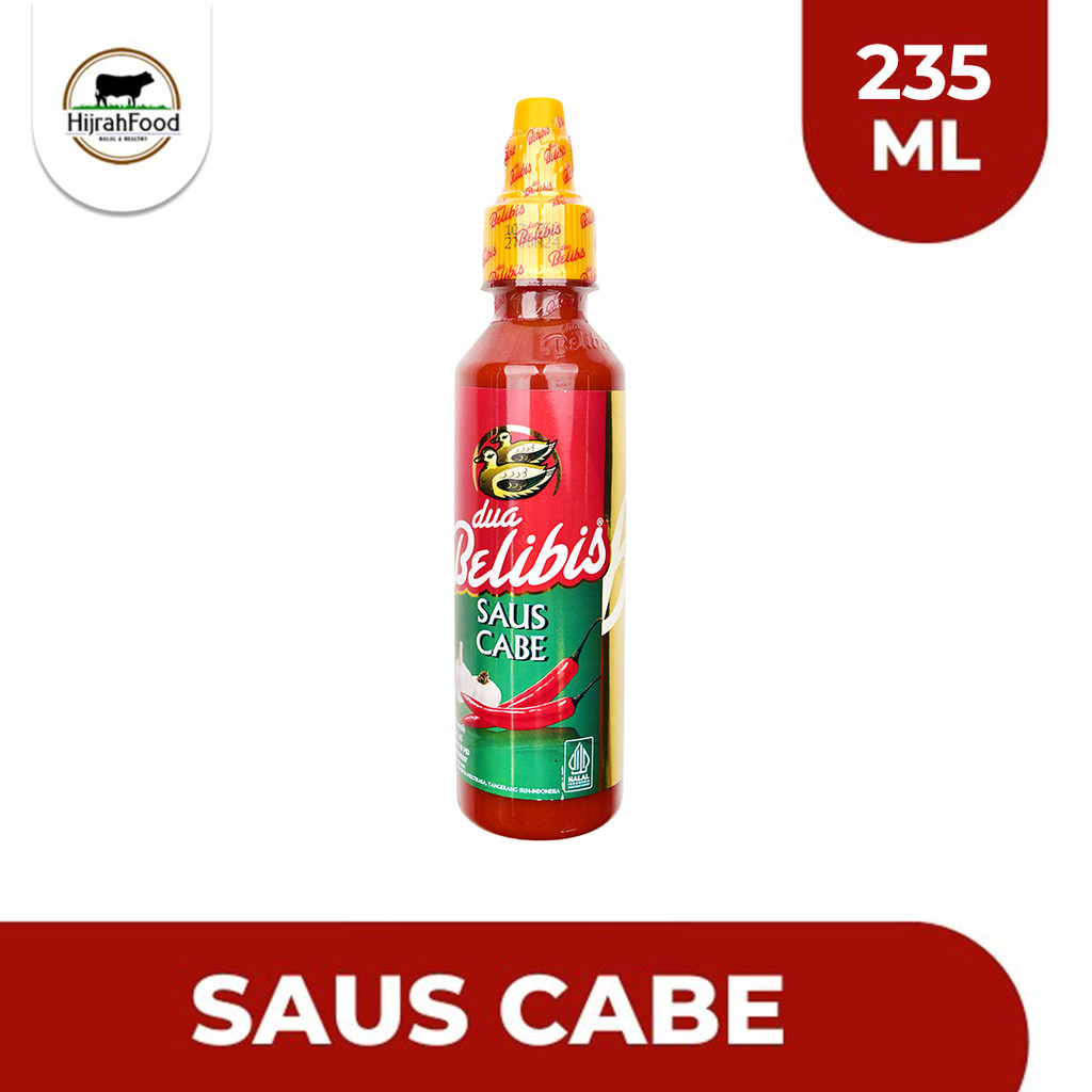 

Dua Belibis Saus Sambal - Cabai | Hot Chili Sauce - 235 ml