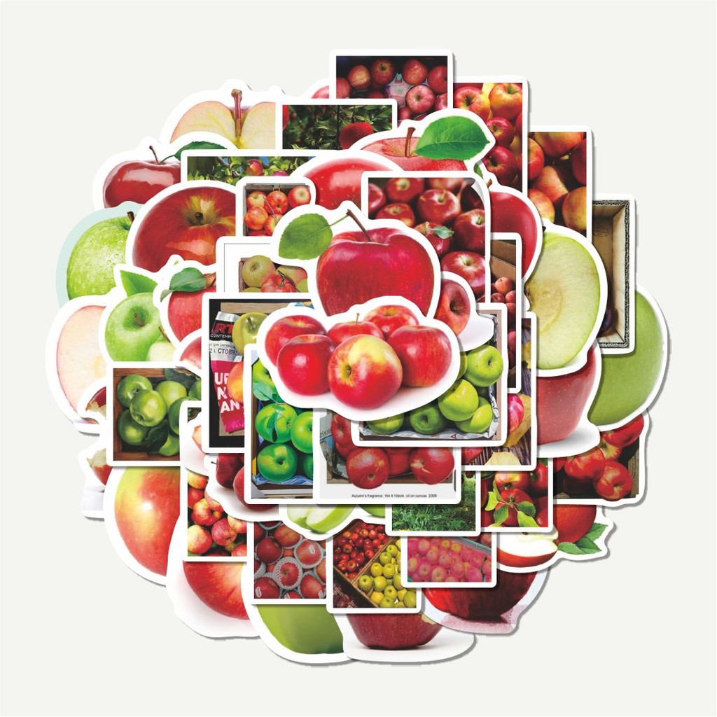 

Sticker Pack Stiker Buah Apel V2 | Sticker TUMBLR | Stiker LAPTOP KOPER HELM