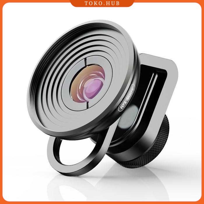 APEXEL Lensa Kamera Smartphone Universal Clip 10X Macro Lens - HD5M