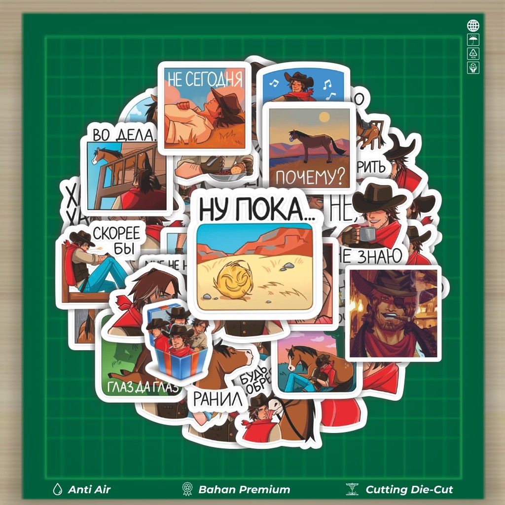 

HOT 50 PCS STIKER Stiker Kartun Funny John and Juan Stiker Fashion Cars Decal Dingin Kartu Album Custom Vinyl Anti Air- Sticker Aesthetic Buku Journal Koper Casing HP Tablet Laptop Helm Motor Botol Minum