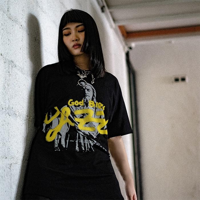 (COD) Yezzo God Bless Yezzo Tee S/S Black - XS