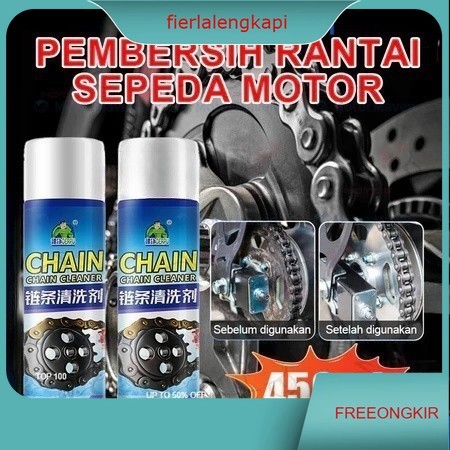 Pilihan Pembalap Profesional Chain Lube Pelumas Rantai Contact Cleaner Anti Karat Pembersih Rantai M