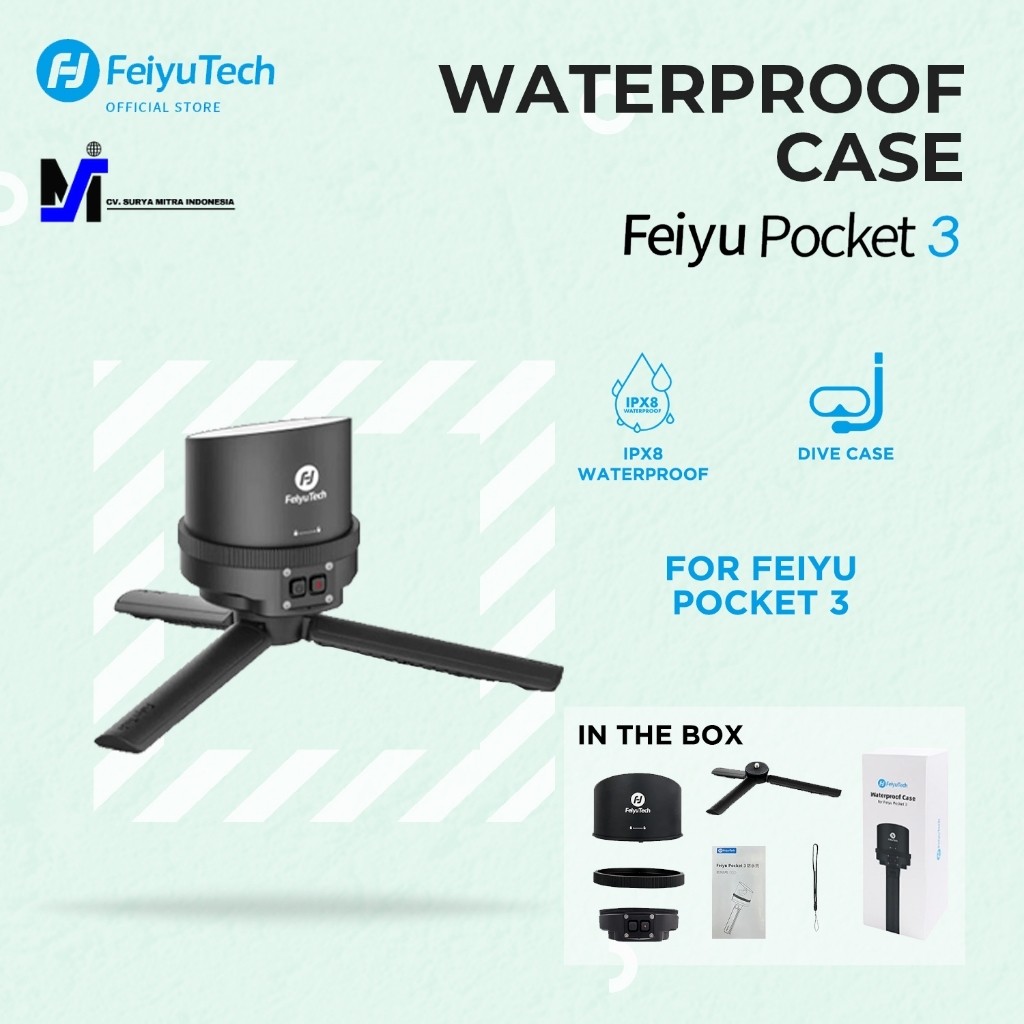 Feiyu Pocket 3 Dive Case IPX8 Waterproof Case for Feiyu Pocket 3